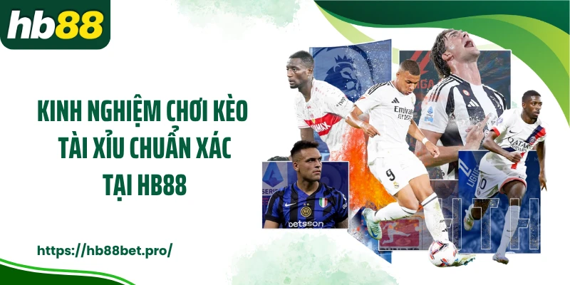 Kinh nghiệm chơi kèo tài xỉu chuẩn xác tại HB88